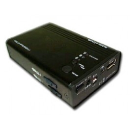 Externí box eSATA/USB 2.0 na 2 x 2,5 quot; SATA HDD (RAID 0 amp;1), Al provedení