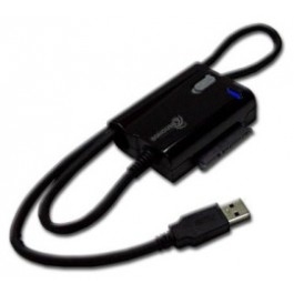 Adaptér USB 3.0 na 2,5 quot;/3,5 quot; SATA HDD / DVD / BR (adapter+zdroj)