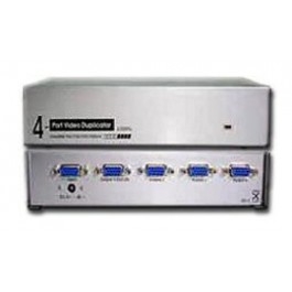 Videoduplikátor (splitter) 1- gt;4 VGA porty (450MHz, do 2048x1536)