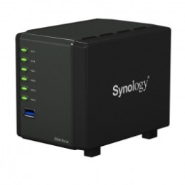 NAS Synology DS419slim RAID 4xSATA 2,5 quot; server, 2xGb LAN