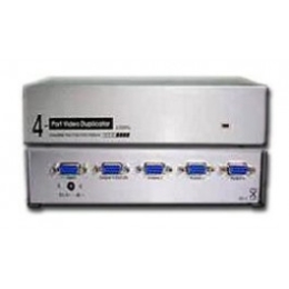 Videoduplikátor (splitter) 1- gt;4 VGA porty (450MHz, do 2048x1536)