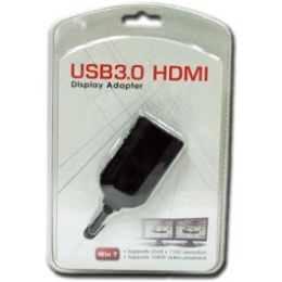 Videoadaptér USB 3.0/2.0 - gt; HDMI / DVI (do 2048 x 1152)